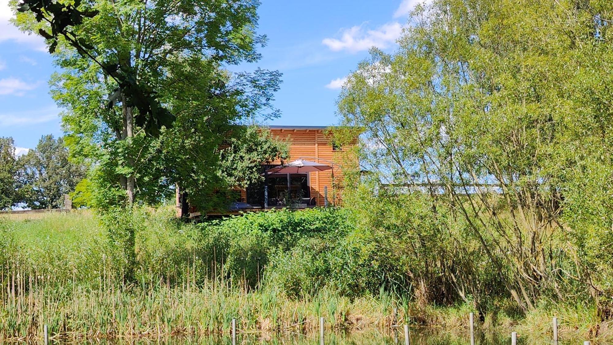 Villa Tinyhousebeidresden 3 Fuer 2 - 7 Personen, Naehe Saechsische Schweiz, Dresden, Mit Badeteich Großharthau Exterior foto